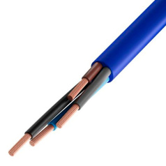 Кабель гибкий медный КГтп-ХЛ, 4х2.5 мм², (N) 380/660-3 [10159]