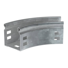 Поворот плавный IEK ESCA, 45° тип Г01 50х50мм HDZ [CPG01-0-45-050-050-HDZ]