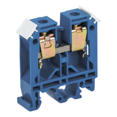 Зажим наборный IEK ЗНИ-16 мм², ноль, синий [YZN10-016-K07]