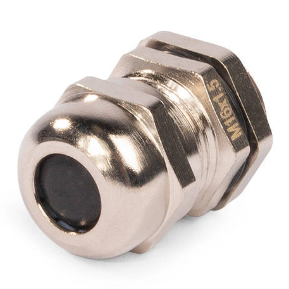 Ввод кабельный латунный Fortisflex MGM-EMC М16, 4-8 мм, стальной [89321]