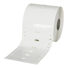 Бирки Brady BPT-7515-7598-WT полиэстер, 75 х 15 мм, белые, 1000 шт [brd197439]