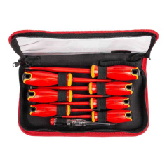 Набор диэлектрических отверток КВТ НИО-2208 СЛИМ [88934]