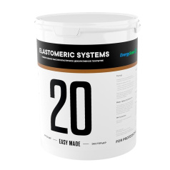 Универсальная краска Elastomeric 20 Easy Made, База C прозрачная, 1 л