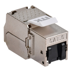 Модуль Keystone Jack ITK, категория 6 STP без инструмента с пылезащитной крышкой [CS1-1C06S-T2-D]