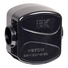 Зажим ответвительный IEK У-870М для кабеля сечением 95-150/16-50 мм², IP20 [UKZ-ZO-870M]