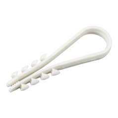 Дюбель-хомут для круглых проводов IEK 11-18 мм, белый (100 шт) [UHH35-11-18-100]