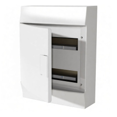 Бокс настенный ABB MISTRAL41W / 24M, непрозрачная дверь, с клеммами N+PE [1SLM004102A3105]