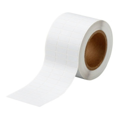 Этикетки Brady THT-3-719-10 полиимид, 25.4 х 9.53 мм, белые матовые, 10000 шт [brd134306]