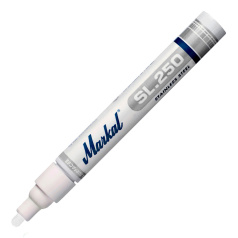 Маркер для нержавеющей стали Markal SL.250, белый, 3 мм [31200129]