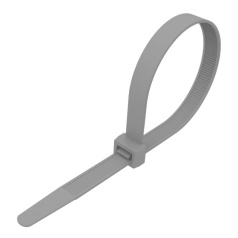 Хомут-стяжка нейлоновая Rexant 150 x 3.6 мм, серая (100 шт) [07-0151-3]