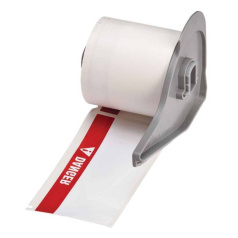 Этикетки Brady M7‐38‐483‐DANGER полиэстер, 101.6 х 48.26 мм, белые, 100 шт [brd174623]