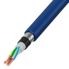 Кабель силовой медный ВБШвнг(А)-LS, 3х6 мм², ОК (N PE), 660 В [10131]