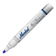 Маркер для нержавеющей стали Markal SL.250, синий, 3 мм [31200429]