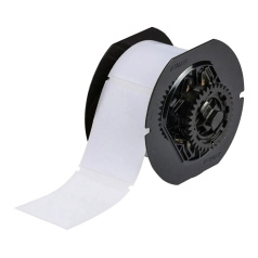 Этикетки Brady B30-241-595-BLNKWT винил, 57.15 х 76.2 мм, белые, 300 шт [gws142195]