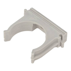 Крепеж-клипса для труб Rexant Ø 32 мм, серая (100 шт) [28-0132-2]