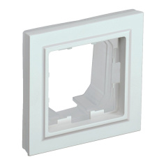 Рамка 1-местная IEK BRITE IP44 РУ-1-БрЖ-44 жемчуг [BR-M12-44-K36]