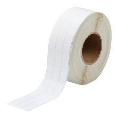 Этикетки Brady BPT-621-499 нейлоновая ткань, 25.4 х 36.5 мм, белые, 3000 шт [brd217084]