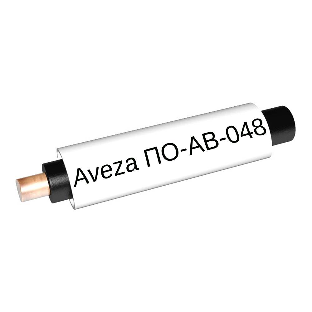 Профиль овальный маркировочный Aveza ПО-АВ-048, для проводов Ø 4.8 мм, белый, 200 м
