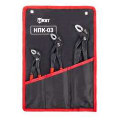 Набор переставных клещей КВТ НПК-03 ПРАКТИК (85285)