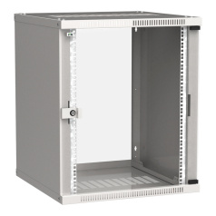 Шкаф настенный ITK LINEA WE 15U 600x600 мм, серый [LWE3-15U66-GF]