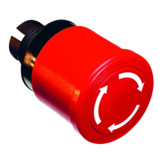 Кнопка ABB MPMT3-10R с усиленной фиксацией красная [1SFA611510R1001]