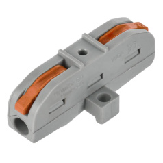 Клемма соединительная проходная IEK СМК 222-4111P с площадкой [UKZ20-4111P-050]