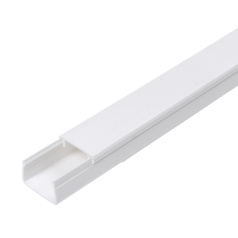 Кабель канал IEK ECOLINE 20х10 мм, 2 м, белый [CKK11-020-010-1-K01]
