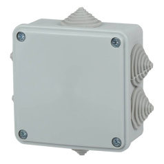 Распаячная коробка IEK КМ, 100х100х45 мм [UKO11-100-100-045-K41-44]