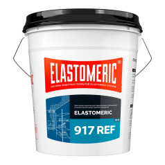 Гидроизоляция промышленных и климатических камер хранения продуктов Elastomeric 917 REF, сигнально-белый (RAL 9003), 20 кг