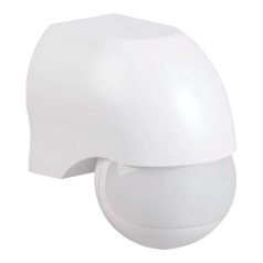 Датчик движения IEK ДД 010, 1100 Вт, 180°, 10 м, белый, IP44 [LDD10-010-1100-001]