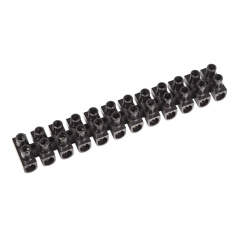 Клеммная колодка винтовая Rexant KВ-16, ток 30A, 6-16 мм², полипропилен, черный [07-5016-2]