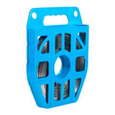 Лента бандажная стальная Fortisflex ЛКС (304)-2007 в кассете (25 м) [74124]