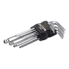 Набор шестигранных ключей с шаром КВТ КШ-9, 9 шт (78368)