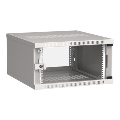 Шкаф настенный ITK LINEA WE 6U 600x650 мм, серый [LWE3-06U67-GF]