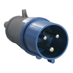 Вилка переносная IEK ССИ-023 2P+PE 32А 200-250В IP44 [PSR01-032-3]