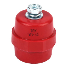 Изолятор IEK SM40, М8, силовой с болтом [YIS11-40-12-B]