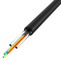 Оптический кабель одномодовый ITK ОКПЦ-Д2к-4А-1.0, OS2, черный [FOC0902-S-OU04-10-PV-2000]