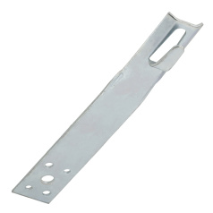 Держатель круглого проводника IEK, прямой, 6-8 мм, 60 мм, оцинкованная сталь [ZDP86-11-1-68-60]