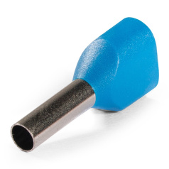 Наконечник штыревой втулочный изолированный КВТ НШВИ(2) «ЕВРО» 2.5-10 [103247]