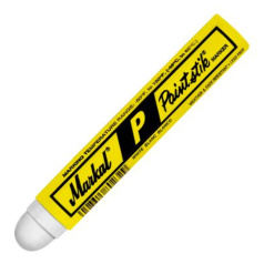 Маркер-краска для гальванизации Markal P Paintstik, белый, 17 мм [83420]