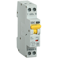 Дифференциальные выключатели АВДТ