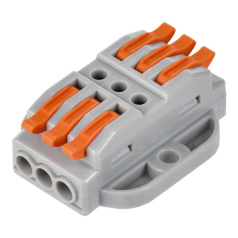 Клемма соединительная проходная IEK СМК 222-4133P с площадкой [UKZ20-4133P-050]