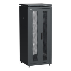 Шкаф сетевой 19" ITK LINEA N 28U 600х600 мм, чёрный [LN05-28U66-2PP]