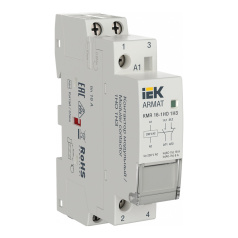 Контактор модульный IEK ARMAT KMR 16А 230В AC 1НО 1НЗ [AR-KMR10-016-11-230]