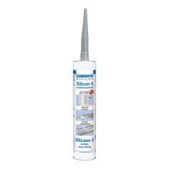 Силиконовый герметик Weicon Silicone А, серый, 310 мл (10000418) [wcn13002310]