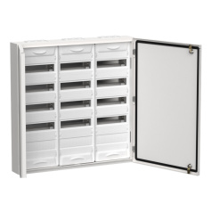 Корпус металлический IEK TITAN 5 ЩРн-180 (3х60), 835х830х140 мм, IP54, белый [TI5-50-N-3X060-54]