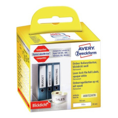 Этикетки Avery Zweckform для принтеров Dymo LW, 38 х 190 мм (110 шт) [AS0722470]