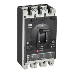 Автоматический выключатель IEK ARMAT литой корпус 3P I 100кА 630А электронный стандартный [AR-MCCB-3I-100-0630A-ELSC]