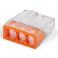 Клемма миниатюрная КВТ СМК 2273-243 с пастой (5 шт) [90364]