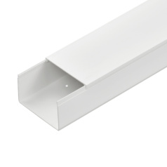Кабель канал IEK "ЭЛЕКОР" 100х60 мм, 2 м, белый [CKK10-100-060-1-K01]